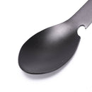 multifunctional camping cookware spoon fork bottle opener outdoor survival tool!