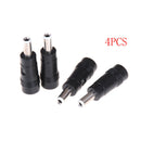 4pcs 5.5x2.1mm Female to 5.5x2.5mm Male DC Power Plug Connector Adapte J Kw