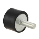 M8 Male Female Age End Rubber Vibration Mounting Insulator Dampers 30mm x 2 S1Y1