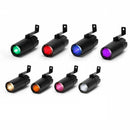 3W Mini LED Stage Lighting Beam Spotlight Xmas Spin Pinspot Light Purple