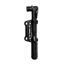 Black Mini Cycling Bike Air Pump Portable Bicycle Tire Inflator Compact Design