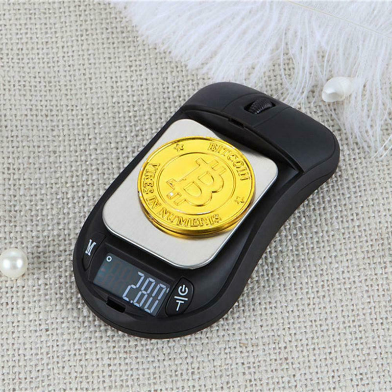 100g/0.01g Portable Jewelry Scale LCD Digital High Precision Mouse Scale