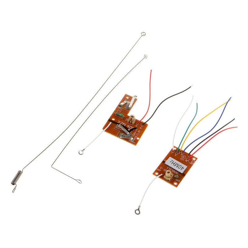 4CH 40MHZ Receiver Transmitter Board with Antenna Accessories for RC Car