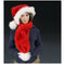 1/6 Scale Christmas Hat & Scarf for Hottoys, CY CG Girl, TTL, Enterbay 12 inch