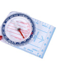 1pc Portable Compass Ruler Scale Scout Hiking Camping Boating Orienteering Ma-
