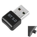 USB BT 5.0 Dongle Adapter Wireless Bluetooth Audio Receiver Transmitter for PC