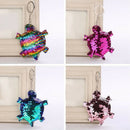 New Animal Car Women Tortoise Keyring Handbag Pendant Sequins Keychain Bag  S4Q5