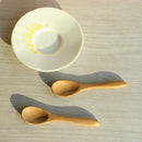 Cute Mini Small Wooden Baby Honey coffee Spoon Condiment Spoon 9.2*2.0cm LJLJ
