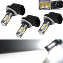 3Pieces Car Rear Fog Light Car Headlights Lamp Tail Box Light 33.5x26x50.5mm