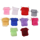 100pcs  Jewels Pouch Wedding Gift Bags 7x9cm Assorted Color Wholesale
