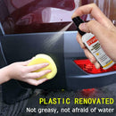 50ml Car Rubber Plastic Refurbishing Agent Bumper Door Dashboard Refurbisher