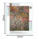 DIY Diamond Painting Butterfly Cross Stitch Embroidery Mosaic Kit Craft