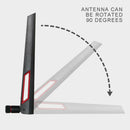 2pcs WiFi Booster 2.4/5GHz Wireless Router Broadband Antenna Signal Amplifier