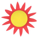 Funny Sun Flower Car Antenna Aerial Ball EVA Topper Truck SUV Pen Decor Gift OZ