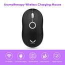 T31 2.4GHz Wireless Rechargeable Mouse with Solid Perfume Diffuser (Black)