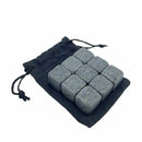 9 Pieces Stones Whiskey High Quality Cooler Cubes Roches Granite - Green, 2 O3R9