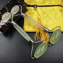Natural Gua Sha Guasha Facial Beauty Massage Tool Jade Roller Face Thin Massager