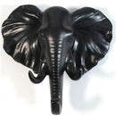 4x Rustic Animal Head Wall Hook Elephant Goat Deer Heavy-duty Cloth Hanger