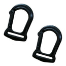 2pcs Mouth Clips Hooks For Paracord Sling Outdoor Bag Backpacks