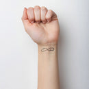 Sexy Removable Waterproof Tattoo Metallic Temporary Tattoo Stickers Body Art JR