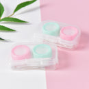Colorful`Transparent Portable Contact Lens Case Box`Storage Box Holder ContainSE