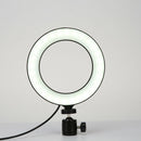 Dimming LED Selfie Ring Light Live Video Studio Phone Fill Lamp (16cm) A