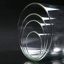 Glass Landscape Flower LED Light Ornament Cover Dome Display Stand _Brown D