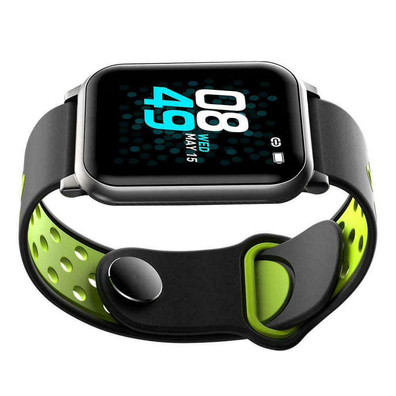 F8S Smart Bracelet Heart Rate Monitor Wristband Fitness Tracker for Android iOS