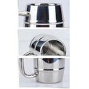 300ml Stainless Steel Double-layer Wall Mug Travel Camping Coffee Tea Cup
