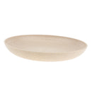 Outdoor Food Container Plate Camping Dish for Fruits Bread 20cm Yellow