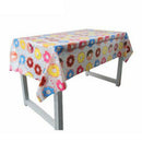 Donut Time Plastic Banquet Tablecloth 110 x180cm 1st Birthday Party Decoratio OZ