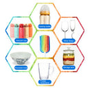 Washing Sponge Cleaning Brush Scrubber With Handle Cleaning Utensils Bru%!