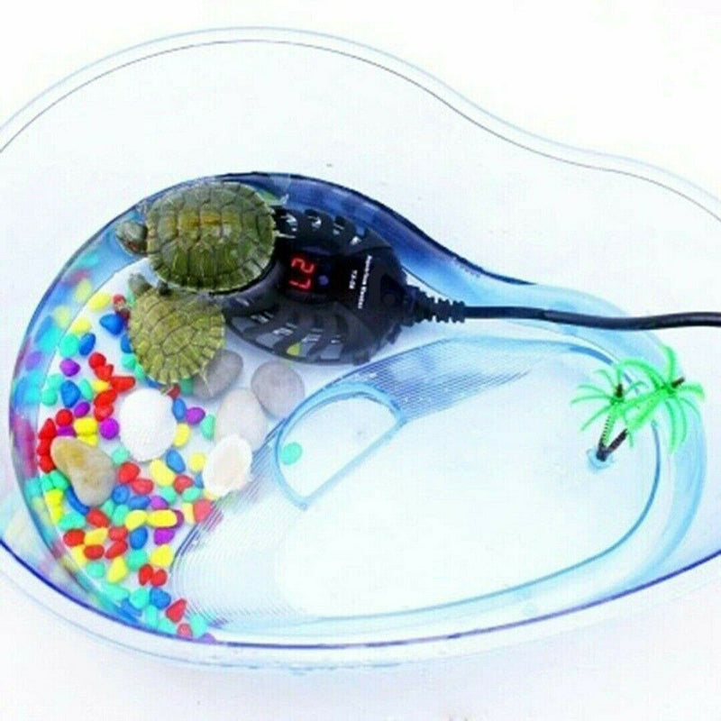 Aquarium Fish Tank LED Display Digital Water Heater Submersible Thermostat 220V