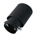 58mm Universal Stainless Steel Car Rear Exhaust Pipe Tail Muffler Tip Durable