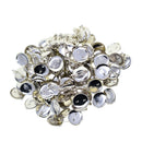 23x23mm Brooch Base Pins Button Parts Craft Making Pin Back 100x Iron