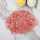 100g Red Watermelon Crystal Smelt Stone Rock Chips Specimen Healing