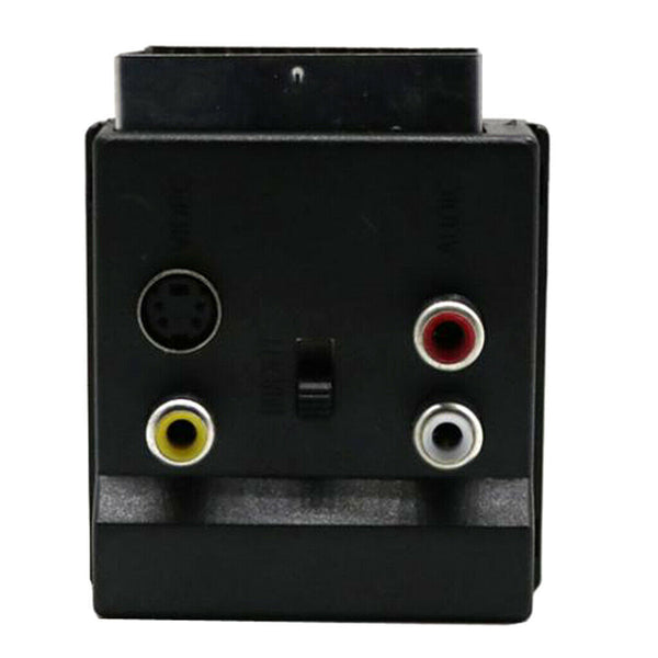 Switchable SCART Adapter Plug To Socket SCART Male To SCART Female With S-Video