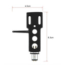 Black Turntable Headshell For Technics For Other Turntables 4 Pin Contacts