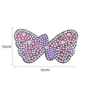 3pcs DIY Full Drill Diamond Painting Hair Clip Rhinestone Butterfly Hairpin