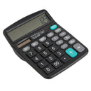 Solar Battery Powered Digital Calculator Desktop Office School Students Gifts