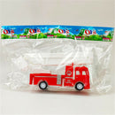 Pull Back Fire Truck Pretend Play Water Tanker Models Kids Educational ToyJ3C