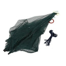 Portable Foldable 4 Sides 4 Holes Automatic Fishing Net Landing Net Trap Ca