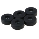 5 Pack 30x10mm Furniture Cabinet Round Rubber Case Feet Anti-Slip Circular