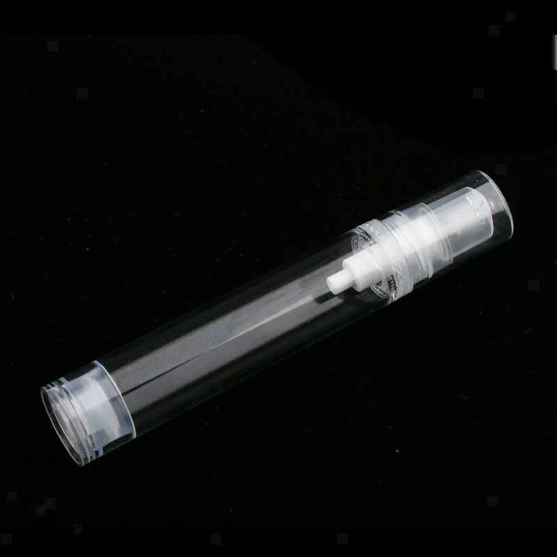 10 PCS 5&12mL Airless Pump Bottles Lotion Cosmetic Moisturizers Containers