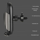 10W Wireless Car Charger Owl Shape Automatic Clamping Fast Charging Phone H
