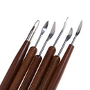 6x Clay Sculpting Wax Carving Pottery DIY Tools Shapers Polymer Modeling Gift 3C