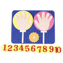 1 Pack Non-Woven Felt Finger Numbers For Kids Learning Digital Teaching Toys FT