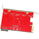 1X(Ltu3-51P Desktop Pci-E A-Port Usb 3.0 + 20 Pin Expansion Card