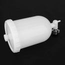 Spray-Gun Pot, 400Ml Plastic Side Feed Plastic Paint Cup Paint Spray-Gun Cu