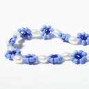 Boho Women Choker Handmade DIY Weave Flower Bead Necklace Chain Jewelry GiftsTEU